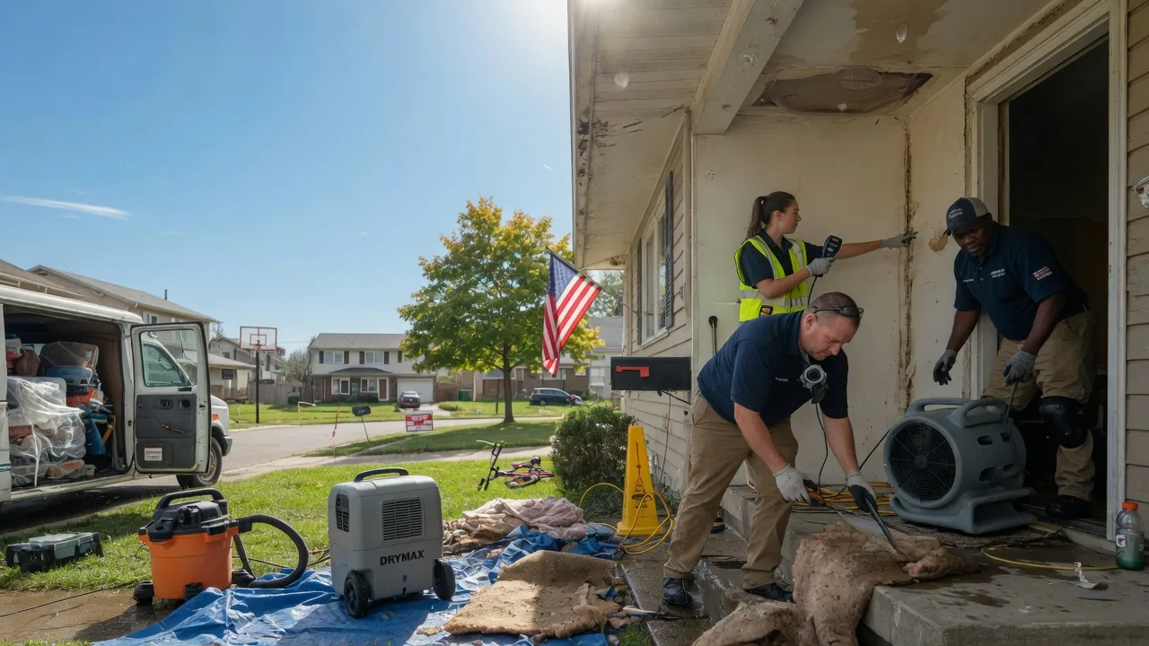 Water Damage Restoration in Davenport, IA near me